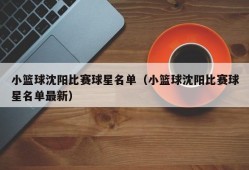 小篮球沈阳比赛球星名单（小篮球沈阳比赛球星名单最新）