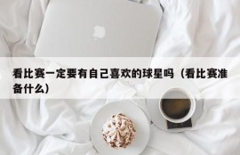 看比赛一定要有自己喜欢的球星吗（看比赛准备什么）