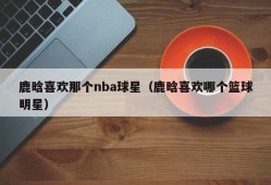 鹿晗喜欢那个nba球星（鹿晗喜欢哪个篮球明星）